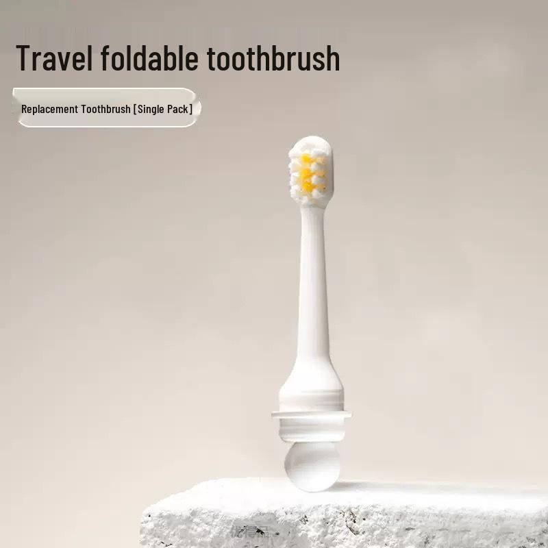 Compact Travel Toothbrush Set: Portable Toothbrush, Toothpaste, and Mouthwash Cup - Essential for Business Trips and Hotels