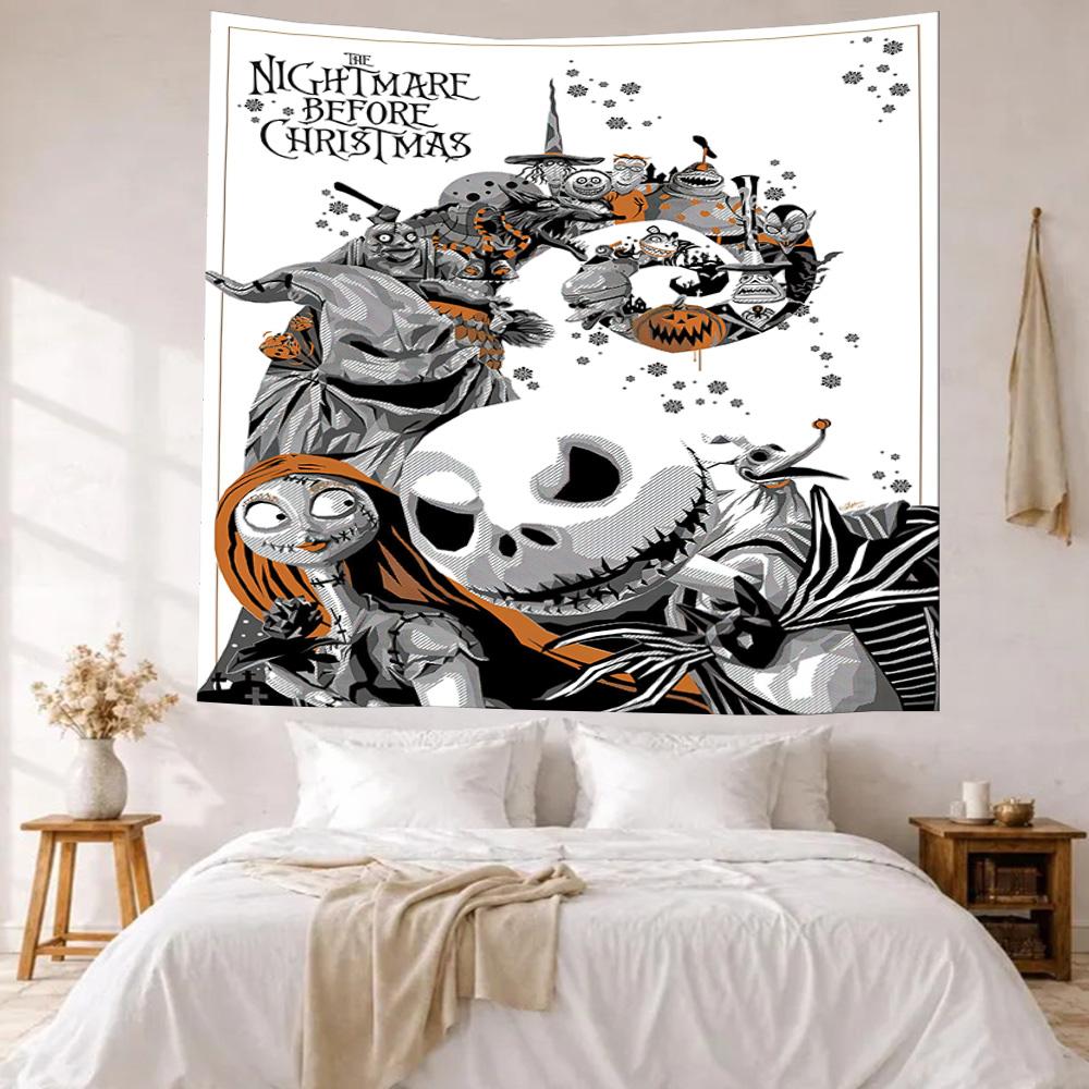 Decorazione da Parete Incubo di Natale Arte a Tappezzeria Per Ricordo Animale Domestico Compleanno Festa Nuziale Sfondo Regalo di Famiglia
