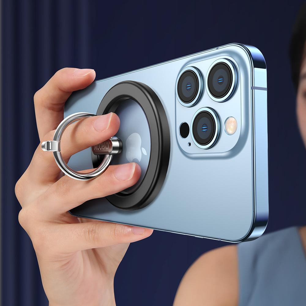 Joyroom Versatile Magnetic Car Mount & Smartphone Ring Holder - Black (JR-ZS294)