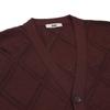 Daks Men Rayon Blend Argyle Regular Fit Cardigan Dma1swcd102r1
