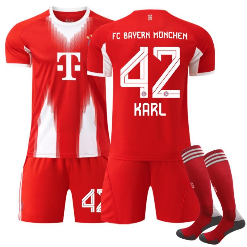 2526 Bayern Domácí 17 Ollise 6 Kimish 9 Kane 10 Musi 14 Dias Fotbalový dres Set