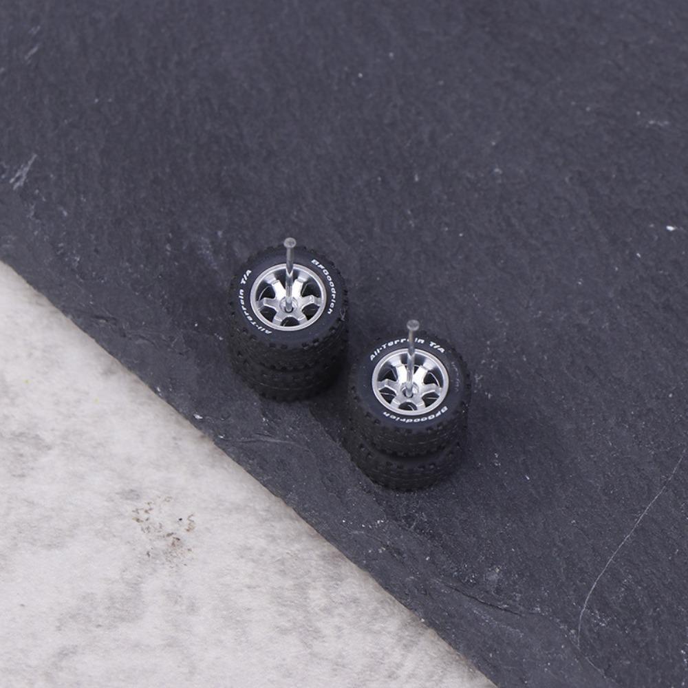 1Set 1/64 Modified Wheel Hub Diameter 14*5.5mm Diecast Alloy Car Hub