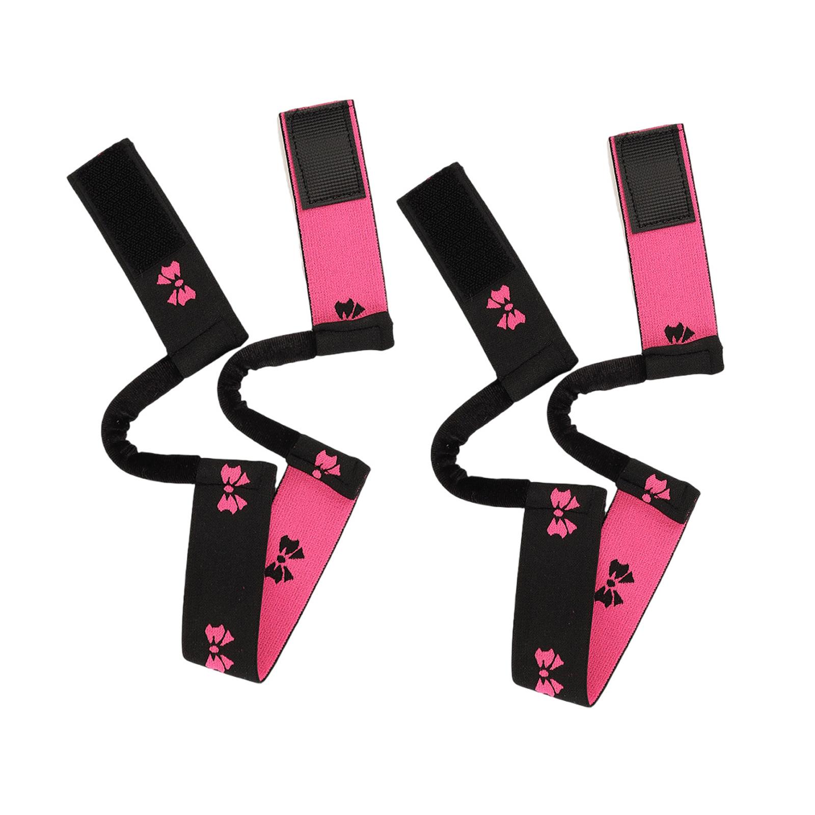 

Adjustable Elastic Headbands 2Pcs Multi Purpose Secure Fastening Bands for Wigs Caps Masks Black Rose Red Options 1