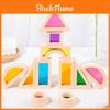 Creatieve Regenboog Bouwstenen 25 Delig Houten Set Voor Vroeg Leren Speelgoed Voor Kinderen