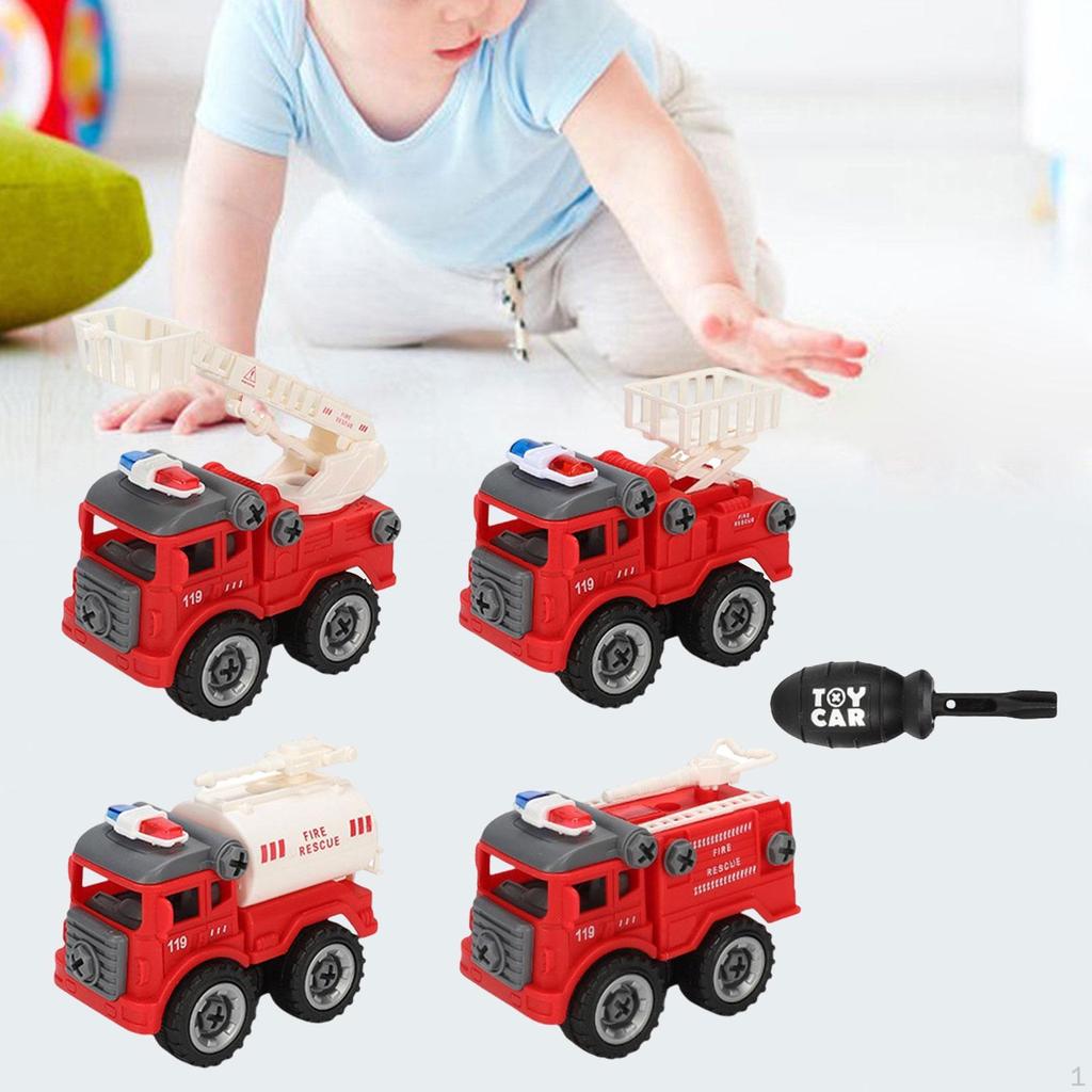 Take Apart Toys Construction 3 4 5 6 7 Year Old Truck Set Car Toy DIY Assembly