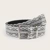 Beautiful Lace Waist Belt White Floral Jeans Belts Fashionable Lace Waistband  All-match