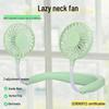 Third Generation Portable Neck Fan with Aromatherapy, Long-lasting Replaceable Battery, Silent Operation, and USB Charging.