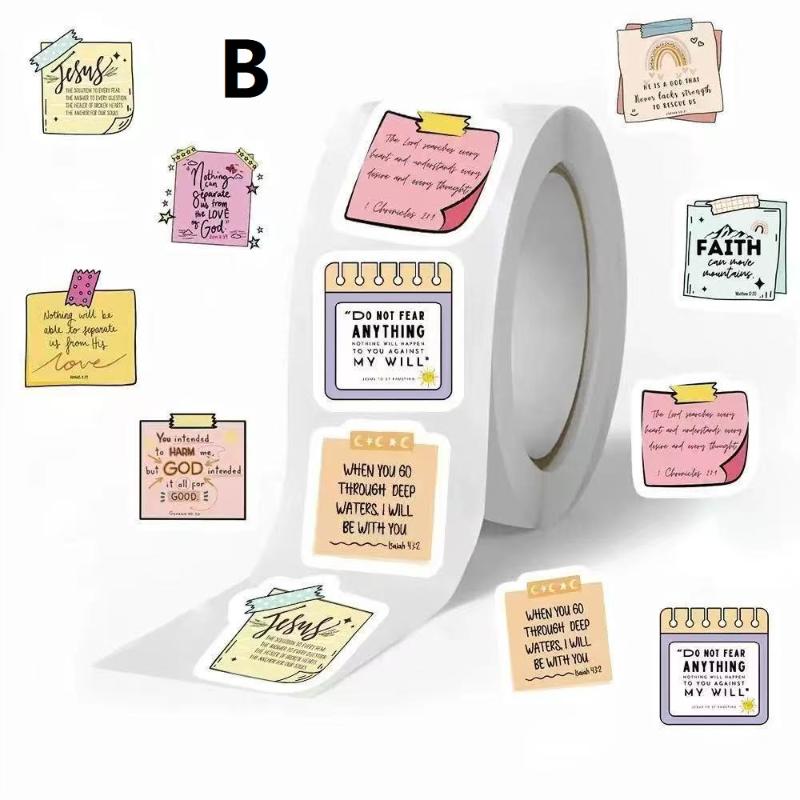 

500Pcs/Roll Funny Reward Stickers Cartoon Teacher Motivational Stickers For Kids Diary Planner Scrapbook Stationery Gift B