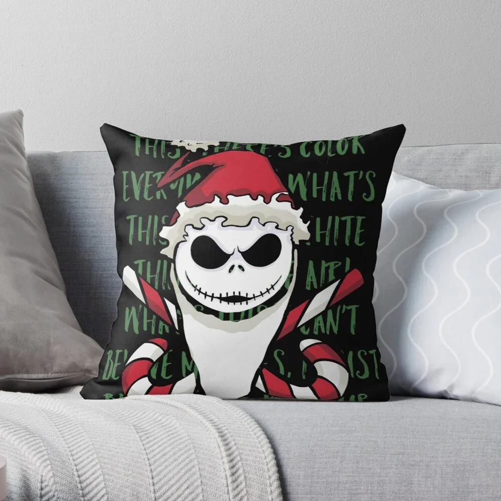 Decorative Home Pillow Case Cushion Covers Black X Modern Living Room Sofa Bed Halloween Fear