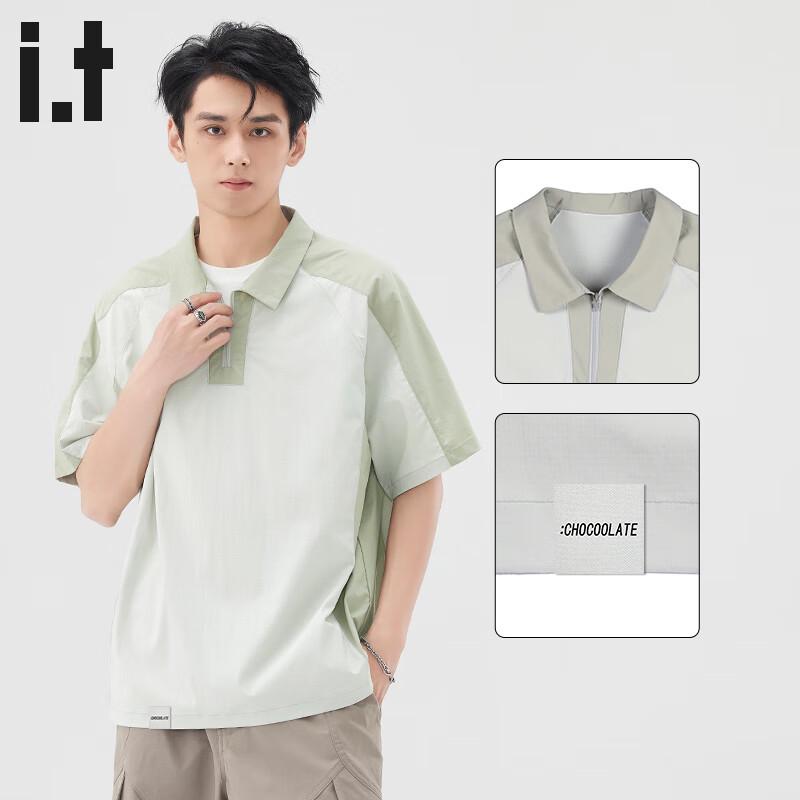 Men s Ice Silk Quick-Dry Polo Shirt L