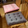 Velvet Fabric Double Sided  Seat Mat Four Seasons Universal Stool Pads Office Sitting Soft Chair Cushion Backrest 35cm