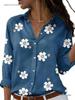 Spring & Summer Women's Long Sleeve Loose Printed Shirt