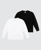 Yunaitideuaeseul [2Pack] Oversized Long Sleeve T-Shirt