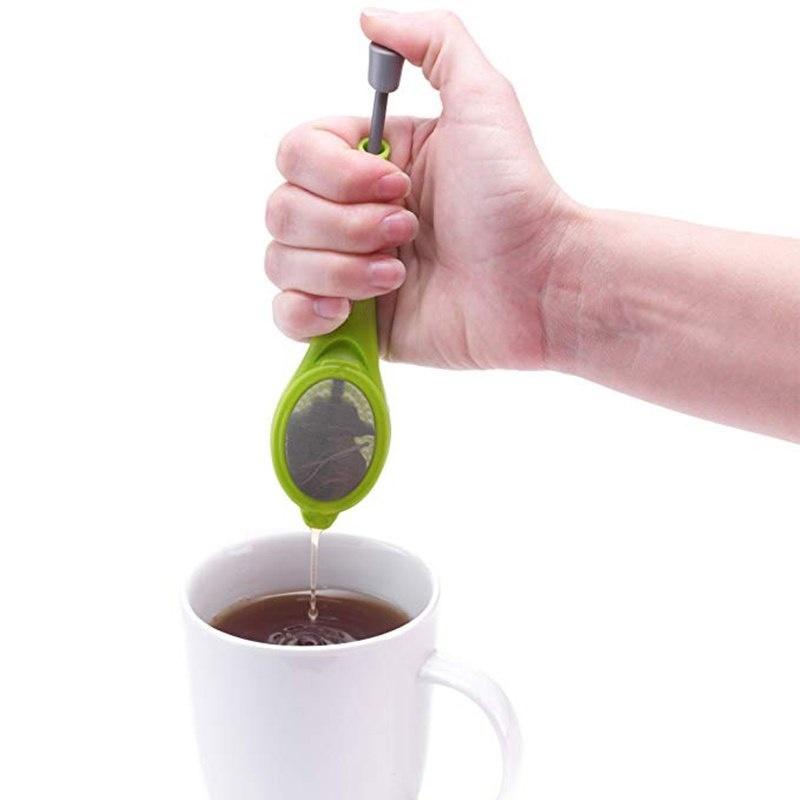 Tea&Coffee Strainer Filter Flavor Total Tea Infuser Tools Swirl Steep Stir Press Healthy Herb Puer Tea Accessories Gadget
