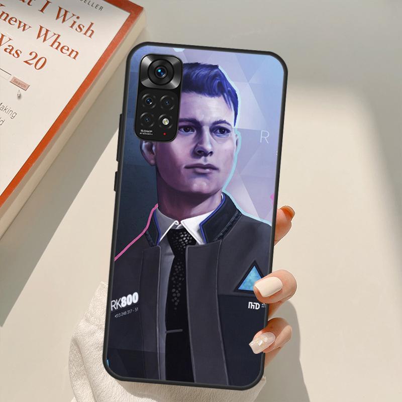 Detroit Become Human Case For Xiaomi Redmi Note 11 10 9 8 Pro Note 11S 10S 9S 8T K50 K40 9A 9C 10A 10C Cover