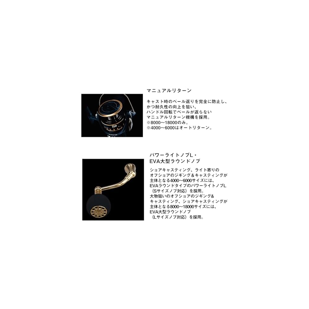 Daiwa 23BG SW 4000D-CXH Spinning Reel Fishing Gear Lightweight Durable Design