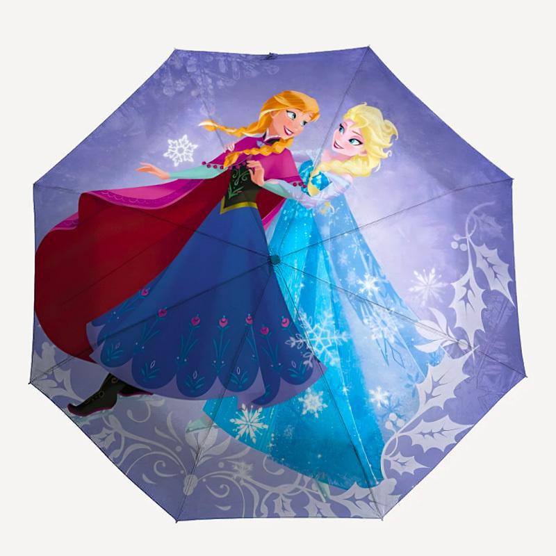 

1pc Frozen Elsa Anna Automatic Umbrella Durable Iron Frame & Plastic Handle,Gift for Men & Women, Sturdy Construction yy250821004