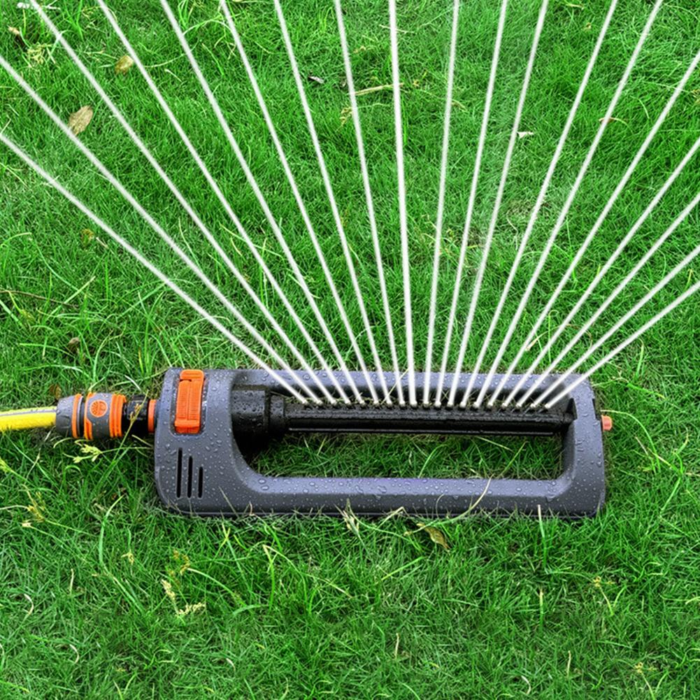 Oscillating Sprinkler Indestructible Rustproof Automatic Swing Irrigation Sprinkler 4 Modes for Large Lawn Yard and Garden Gass