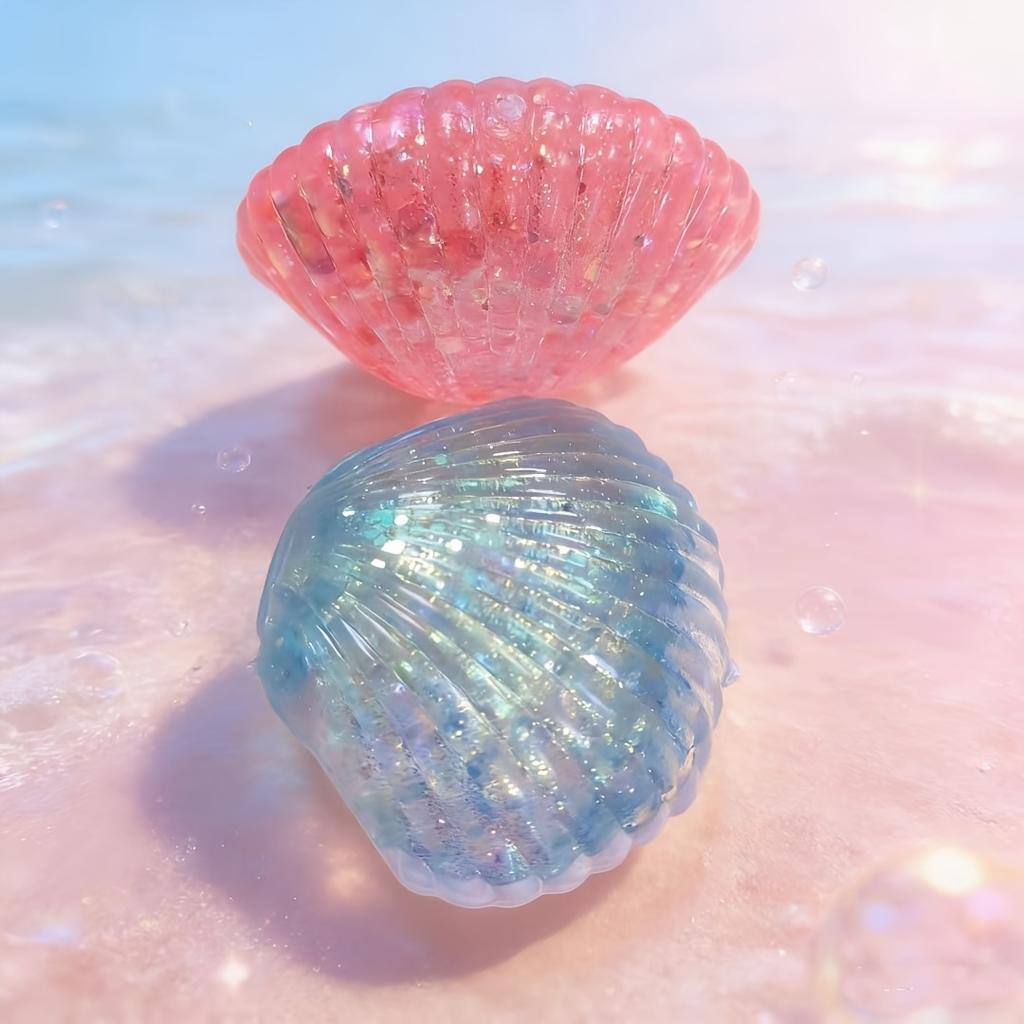 Beautiful Shell Slow Rebound Squishy Toy, Ocean Pet Soft Stress Ball, High Texture Perfect Gift for All Ages