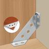 10Pcs Stainless Steel Furniture Corner Connector Shelf Brackets Cabinet Support Fixing Frame Corner Brace Enduring