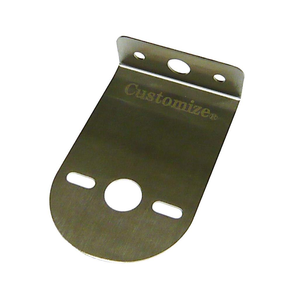 Marker Lamp, Stay, Truck Supplies, Bus Marker, L-Shaped Stay, 10° Folding Type, Stainless Steel,