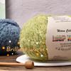 50g/roll Blended Coil Yarn Teddy Roll Yarn Soft Knitted Crochet Dyeing Yarns DIY Hand Knitted Crochet Knitted Sweater Hat Doll