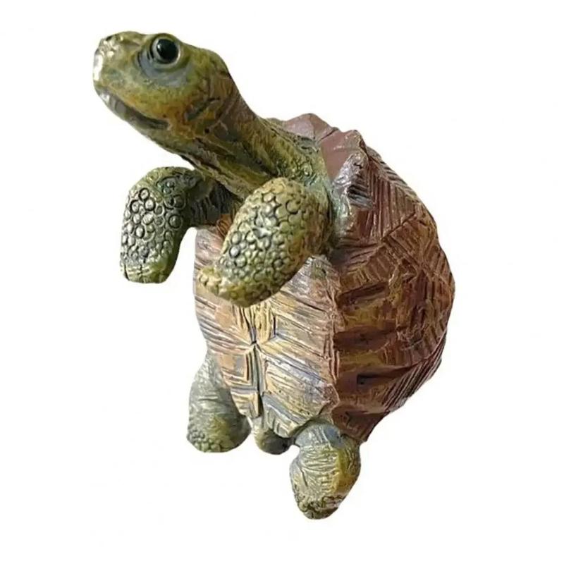 1/2pcs Simulated Turtle Resin Potted Ornament Outdoor Garden Courtyard Pool Decoration Chinese Feng Shui Decoration