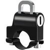 Compact Handlebar Mount Anti Theft Hook Helmet Security Solution Aluminum Alloy Material Easy Installation Tools