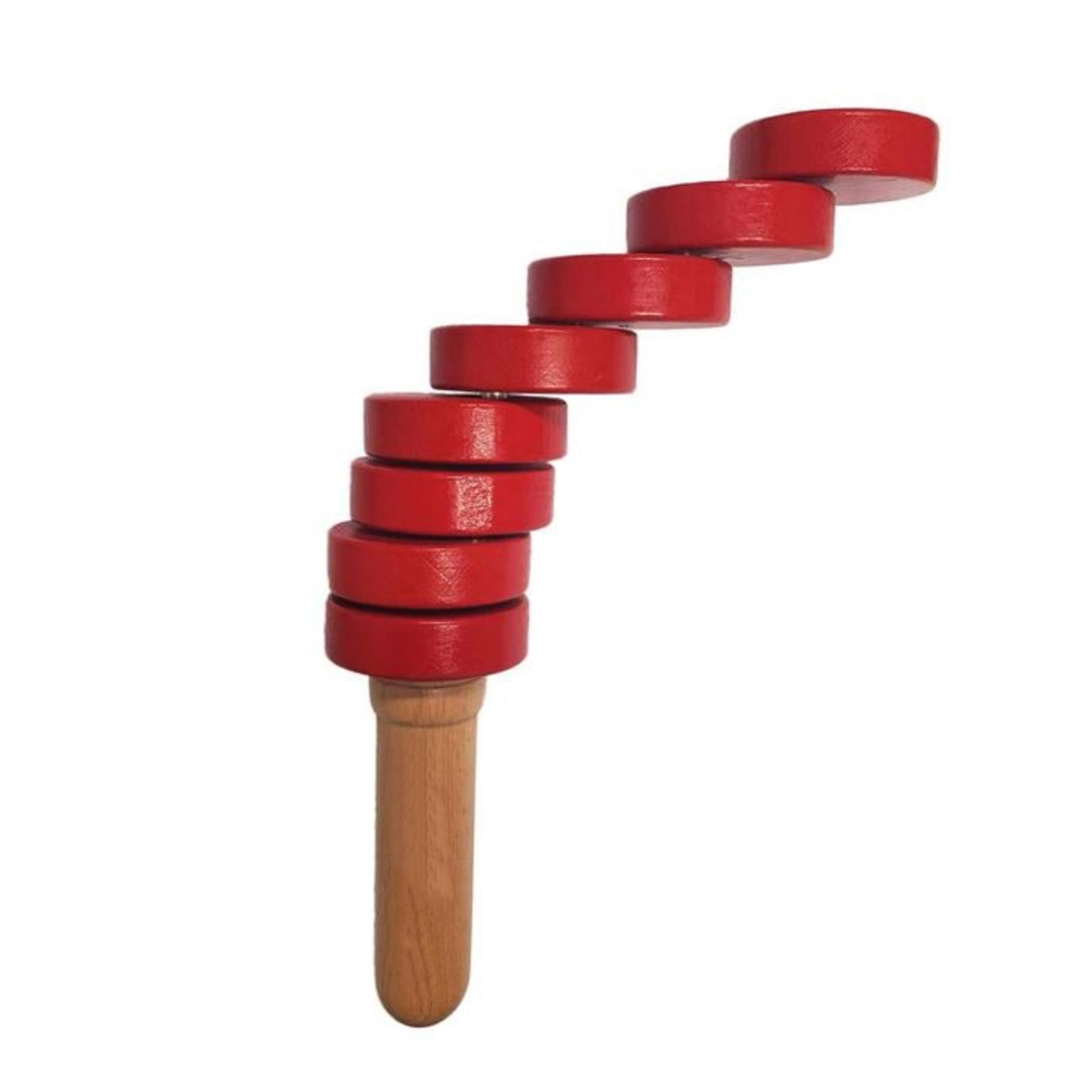 

Ручной деревянный балансир One Size красный