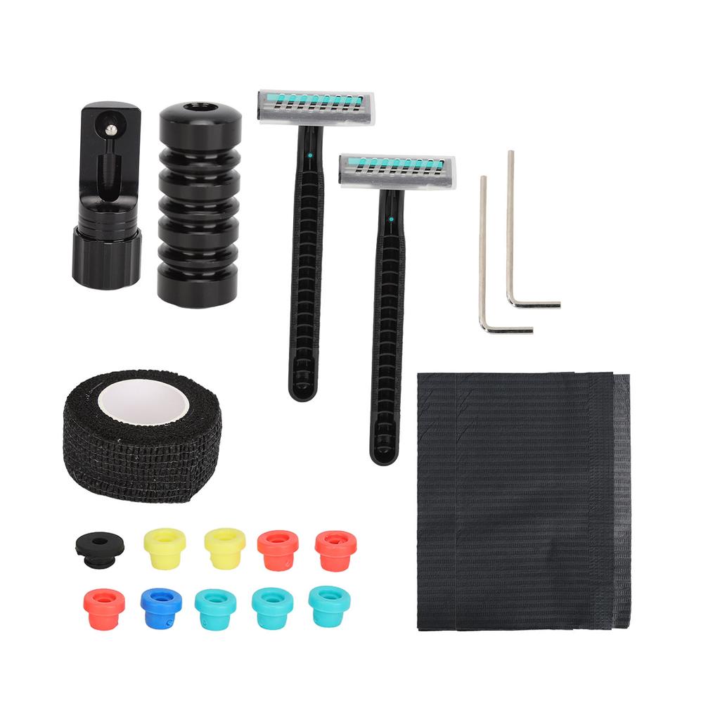 Manual Tattoo Kit Multifunction Complete DIY Poke Tattoo Tools Set for Home Beginner