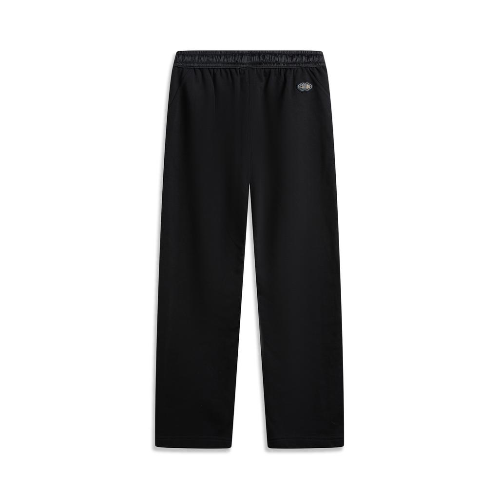 Li Ning Sportovní trendy série Volné pletené sportovní kalhoty s vyšívaným logem Dámské spodky AKLV910-2