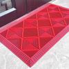 Red Wear-Resistant Splicing Floor Mat for Entrances