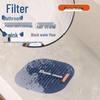 Enhanced PVC Floor Drain Cover: Thickened, Non-slip, Easy-to-Clean Soft Rubber Filter.