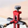 1PC Wardrobe Cabinet Door Panel and Rebounder Punched Mounting Jig Woodworking 10mm Doweling Drilling Guide Locator Installing Clip