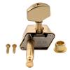 Musiclily Pro Guitar Tuning Pegs for Electric Gold 6-in-line Stratocaster/Telecaster Guitars, Finish.