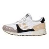 Asics Gel-Lyte Runner Round Toe Lace-Up Low-Top Lifestyle Sneakers Women sneakers White Brown Black 1192A025-250