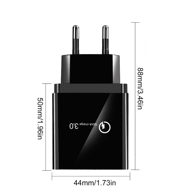 5V 3A 15W Mobile Phone Charging Block 4 Port USB Charging Brick Wall Mobile Charger Multiple Port Phone Power Plug