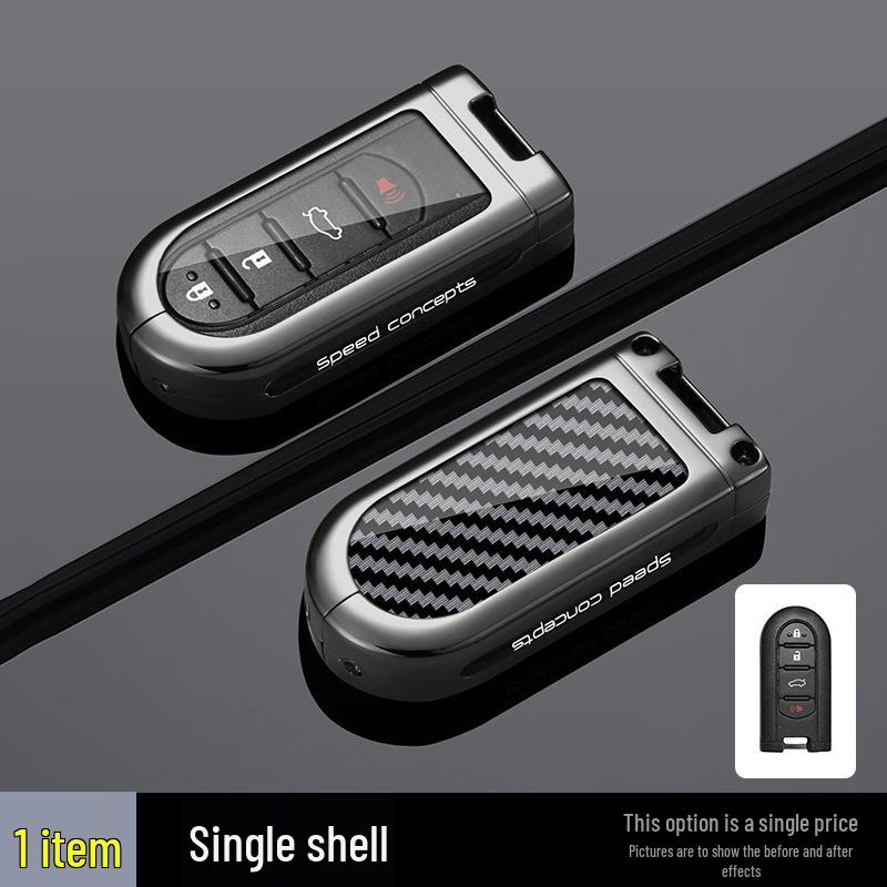 Kompatibelt metallnyckelfodral för Toyota Daihatsu Tanto La600S/610S/150S och Proton Perodua