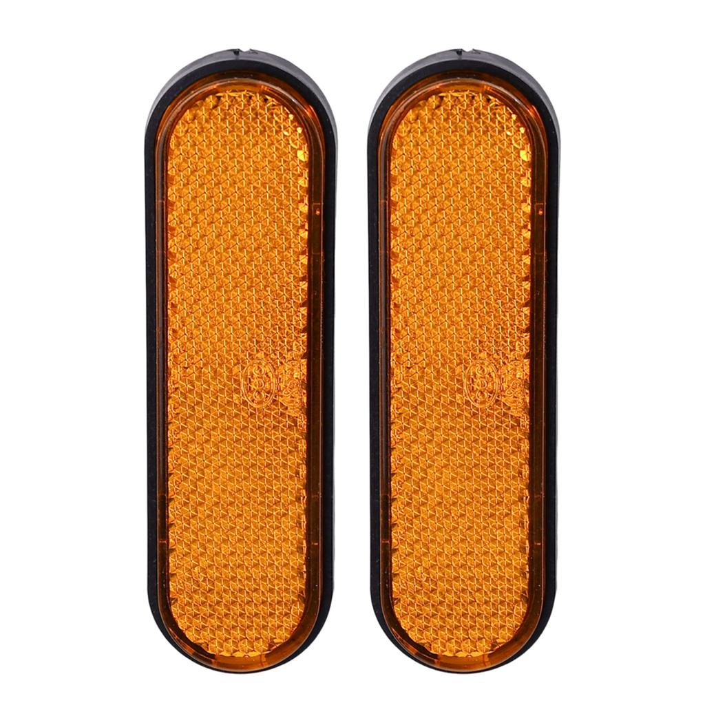 Universal Reflective Plate for Motorcycle, Car, Truck, Trailer, Rear Safety Warning Sticker, High Visibility Auto Accessories