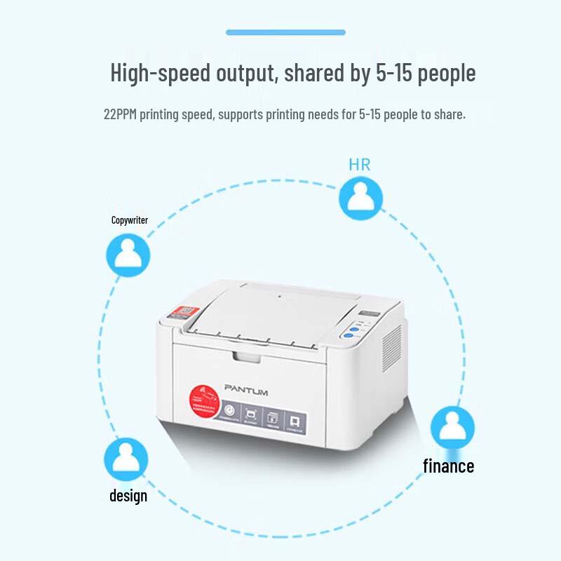 Pantum P2505N A4 Mono Laser Printer CN plug (adapter included)