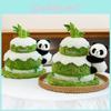 Panda Plush Toy With Double Layer Cake Design For Kids And Gift Giving