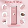 Pet Haircutting Professional Dog Hair Clipper Low Noise Waterproof Cat Grooming Clipper Wireless Mute Pet Hair Trimmer Home Use