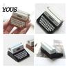 Place Card Holder Retro Wooden Typewriter Memo Clip, Vintage Desk Holder, Rustic Office Decor Decorative Message Photo Picture Stand for Home