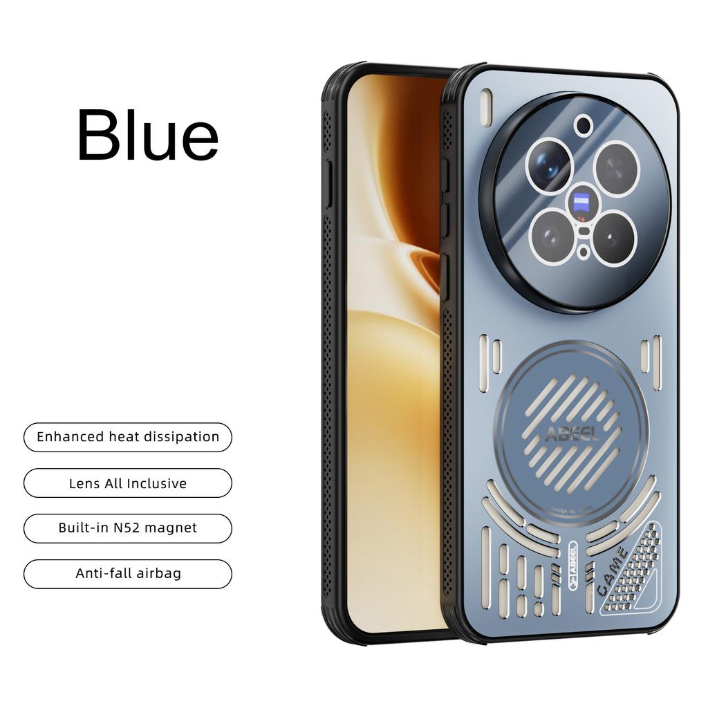 Hollow-out design Aluminum Back TPU Case For OPPO Find X9 Ultra X9 X8 X8s Pro Magnetic Wireless Charging Lens Glass Film