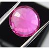 Natural CERTIFIED Round Cut 9.85 Ct Loose Gemstone Pink Ruby Ring Making Gem A-1253
