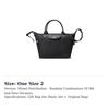 Longchamp Le Pliage Energy Nylon-Canvas Handtasche Klein Damen Schwarz 1512HSR001