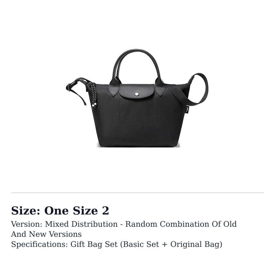 Longchamp Le Pliage Energy Nylon-Canvas Handtasche Klein Damen Schwarz 1512HSR001