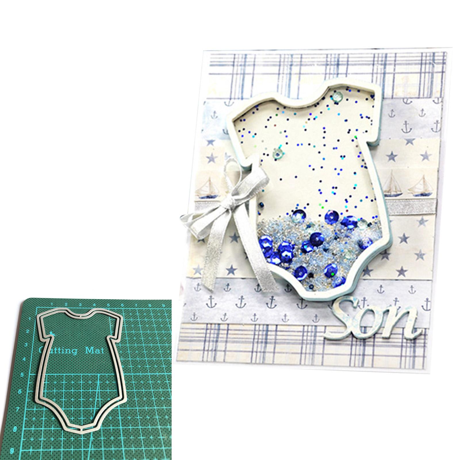 

DIY милый ребенок для комбинезонов шейкер металлический трафарет для скрапбукинга инструмент для тиснения высечки бумажная карта альбом шаблон