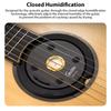 Guitar Humidifier with Adjustable Metal Hygrometer Acoustic Guitar Humidifier Feedback Suppressor and High Density