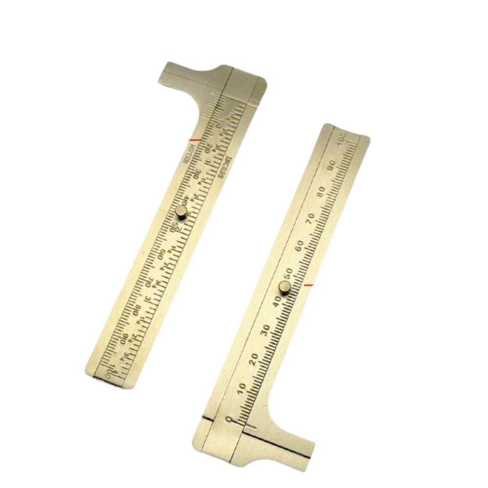 MM Inch Brass Caliper Dual Scale Measuring Tool Precision Measurement Tool Length Measurement